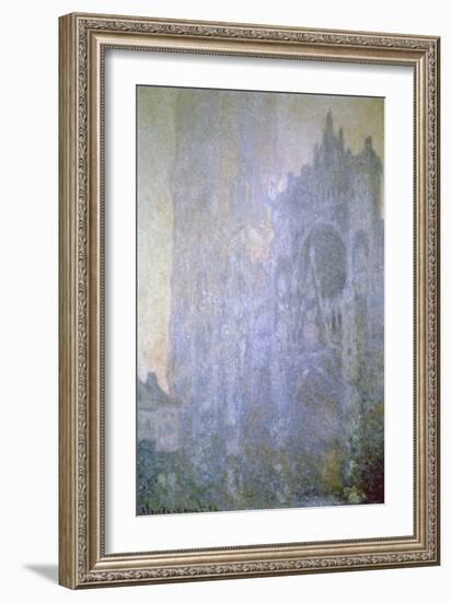 Rouen Cathedral, Early Morning Light, 1894-Claude Monet-Framed Giclee Print