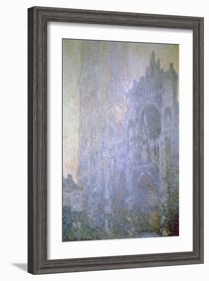 Rouen Cathedral, Early Morning Light, 1894-Claude Monet-Framed Giclee Print