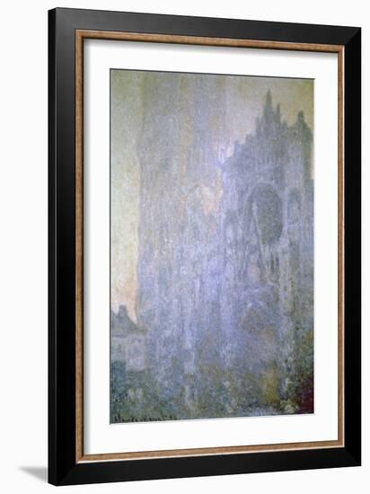 Rouen Cathedral, Early Morning Light, 1894-Claude Monet-Framed Giclee Print