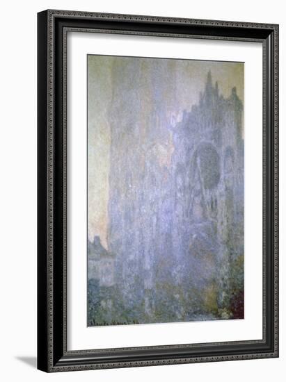 Rouen Cathedral, Early Morning Light, 1894-Claude Monet-Framed Giclee Print