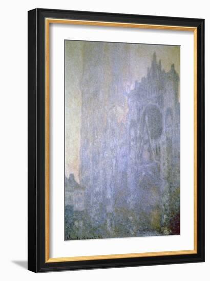 Rouen Cathedral, Early Morning Light, 1894-Claude Monet-Framed Giclee Print