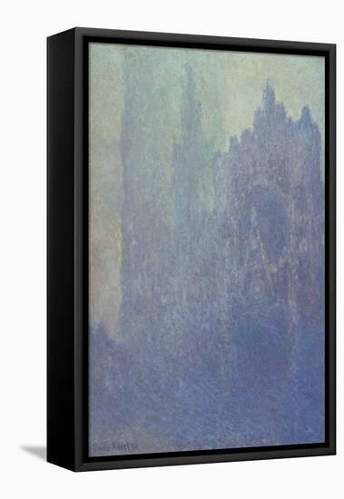 Rouen Cathedral, Foggy Weather, 1894-Claude Monet-Framed Premier Image Canvas