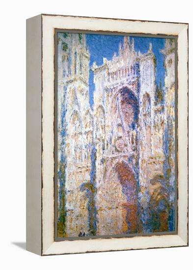 Rouen Cathedral, Harmony in Blue and Gold, 1894-Claude Monet-Framed Premier Image Canvas