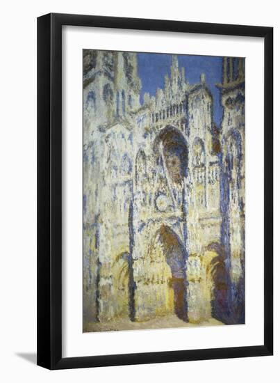 Rouen Cathedral in Full Sunlight, 1893-Claude Monet-Framed Giclee Print