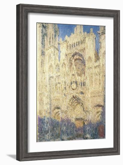 Rouen Cathedral in the Afternoon-Claude Monet-Framed Giclee Print