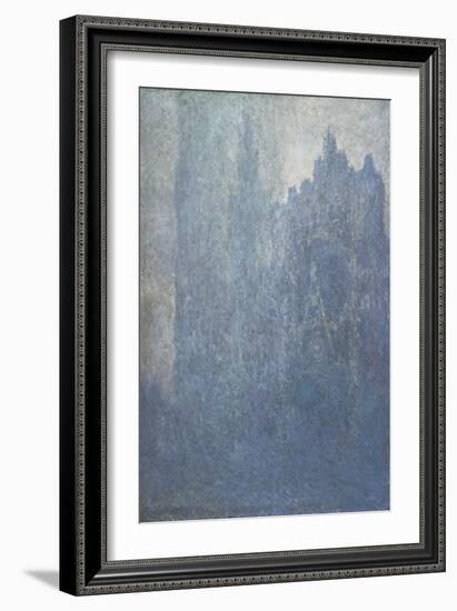 Rouen Cathedral in the Fog, 1894-Eugène Boudin-Framed Giclee Print