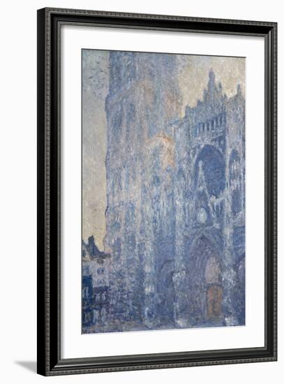 Rouen Cathedral (Morning Effect)-Claude Monet-Framed Giclee Print