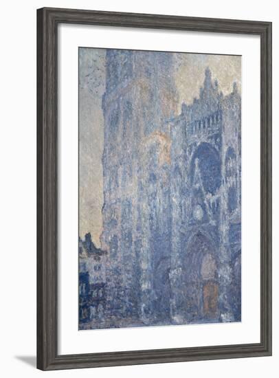 Rouen Cathedral (Morning Effect)-Claude Monet-Framed Giclee Print