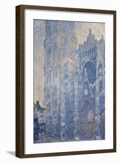 Rouen Cathedral (Morning Effect)-Claude Monet-Framed Giclee Print