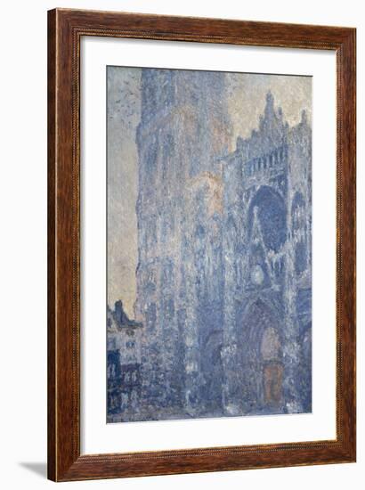 Rouen Cathedral (Morning Effect)-Claude Monet-Framed Giclee Print