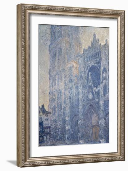 Rouen Cathedral (Morning Effect)-Claude Monet-Framed Giclee Print