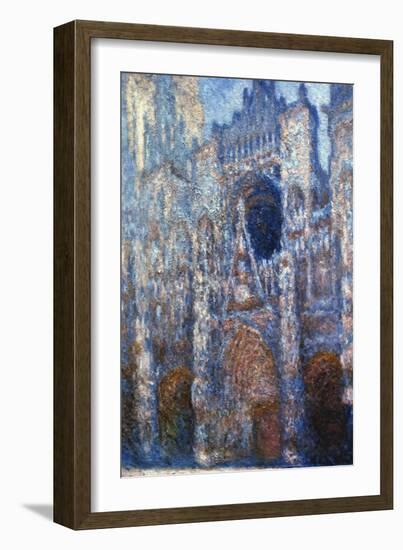 Rouen Cathedral, Sunlight, 1894-Claude Monet-Framed Giclee Print