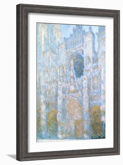 Rouen Cathedral, Sunlight Effect, 1894-Claude Monet-Framed Giclee Print