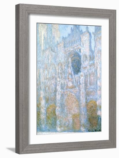 Rouen Cathedral, Sunlight Effect, 1894-Claude Monet-Framed Giclee Print