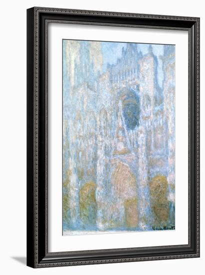 Rouen Cathedral, Sunlight Effect, 1894-Claude Monet-Framed Giclee Print