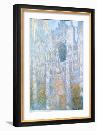 Rouen Cathedral, Sunlight Effect, 1894-Claude Monet-Framed Giclee Print