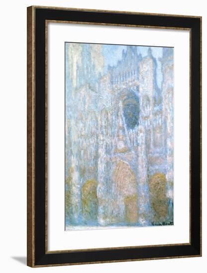 Rouen Cathedral, Sunlight Effect, 1894-Claude Monet-Framed Giclee Print