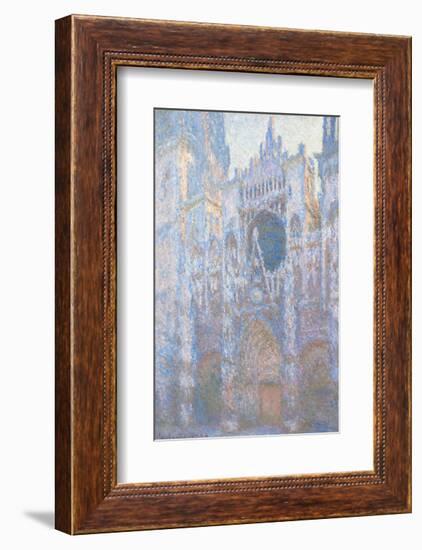 Rouen Cathedral, West Façade, 1894-Claude Monet-Framed Art Print