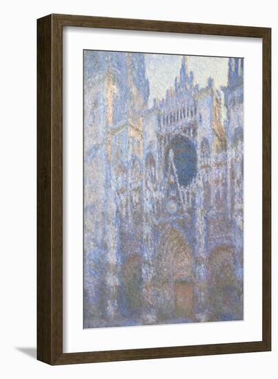 Rouen Cathedral, West Facade, 1894-Claude Monet-Framed Giclee Print