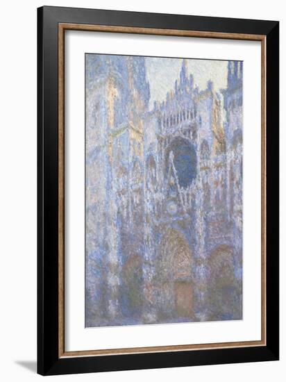 Rouen Cathedral, West Facade, 1894-Claude Monet-Framed Giclee Print