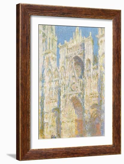 Rouen Cathedral-Claude Monet-Framed Giclee Print