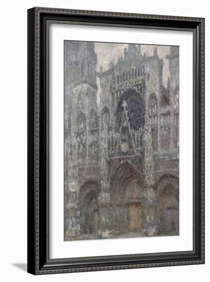 Rouen Cathedral-Claude Monet-Framed Giclee Print