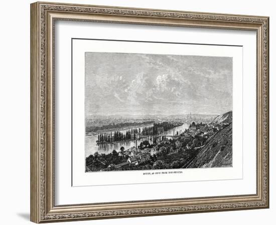 Rouen, Normandy, France, 1879-C Laplante-Framed Giclee Print