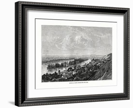 Rouen, Normandy, France, 1879-C Laplante-Framed Giclee Print