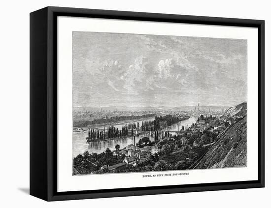 Rouen, Normandy, France, 1879-C Laplante-Framed Premier Image Canvas