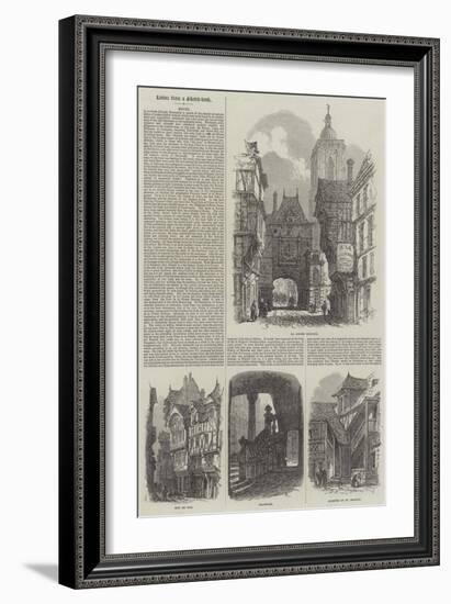 Rouen-Samuel Read-Framed Giclee Print