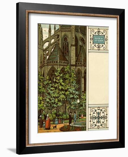 Rouen-Thomas Crane-Framed Giclee Print