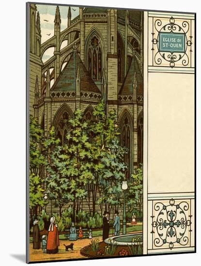 Rouen-Thomas Crane-Mounted Giclee Print