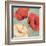 Rouge and Blanc I-Daphne Brissonnet-Framed Art Print