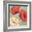 Rouge and Blanc I-Daphne Brissonnet-Framed Art Print