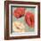 Rouge and Blanc I-Daphne Brissonnet-Framed Art Print