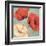 Rouge and Blanc I-Daphne Brissonnet-Framed Art Print