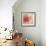 Rouge and Blanc II-Daphne Brissonnet-Framed Art Print displayed on a wall