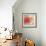 Rouge and Blanc II-Daphne Brissonnet-Framed Art Print displayed on a wall