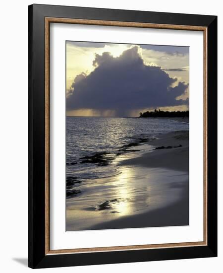 Rouge Beach on St. Martin, Caribbean-Robin Hill-Framed Photographic Print