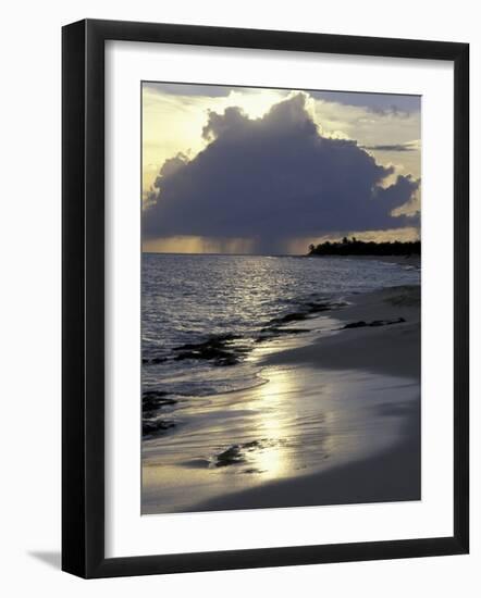 Rouge Beach on St. Martin, Caribbean-Robin Hill-Framed Photographic Print