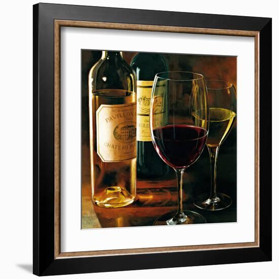 Rouge et Blanc-Stefano Ferreri-Framed Art Print