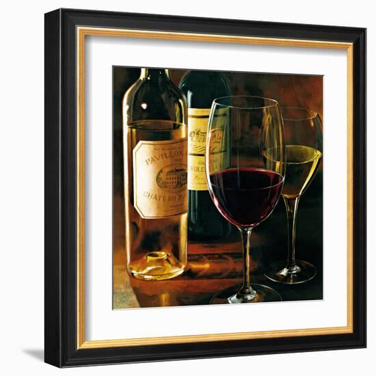 Rouge et Blanc-Stefano Ferreri-Framed Art Print