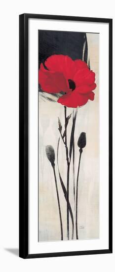 Rouge Floral 1-Ivo-Framed Art Print