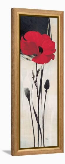 Rouge Floral 1-Ivo-Framed Stretched Canvas