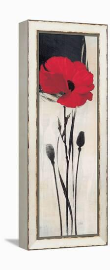 Rouge Floral 1-Ivo-Framed Stretched Canvas