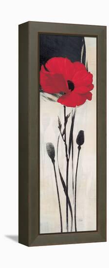 Rouge Floral 1-Ivo-Framed Stretched Canvas