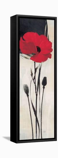 Rouge Floral 1-Ivo-Framed Stretched Canvas