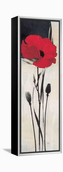 Rouge Floral 1-Ivo-Framed Stretched Canvas