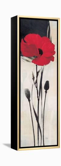 Rouge Floral 1-Ivo-Framed Stretched Canvas