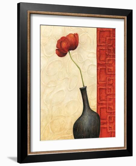 Rouge II-Delphine Corbin-Framed Art Print